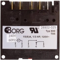 Diehl - 24 Hr Spa Timer, SPDT 240V, 5-Term Orange Panel Mount -Aqua Bliss Supply 24 hr Spa Timer SPDT 240V 5 Term Orange Panel Mount 2