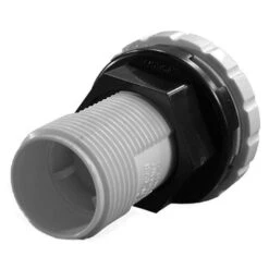 Balboa - HydroAir (ITT) Slimline Air Control, 1/2in Air, 1-1/8 Hole Size, White -Aqua Bliss Supply 8 Hole Size White 2