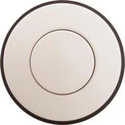 Tecmark - Air Button, Low Profile, White, TDI 3428D -Aqua Bliss Supply Air Button Low Profile White TDI 3428D 3