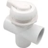 Balboa Diverter Valve, Hydro-Air/BWG Hydroflow, 2"s, 2 Port, White