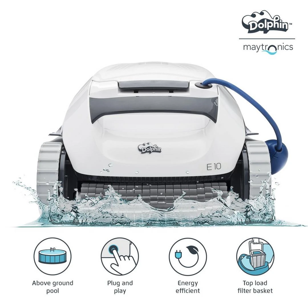 Dolphin - E10 Above Ground Robotic Pool Cleaner 2 Dolphin - E10 Above Ground Robotic Pool Cleaner - Image 2