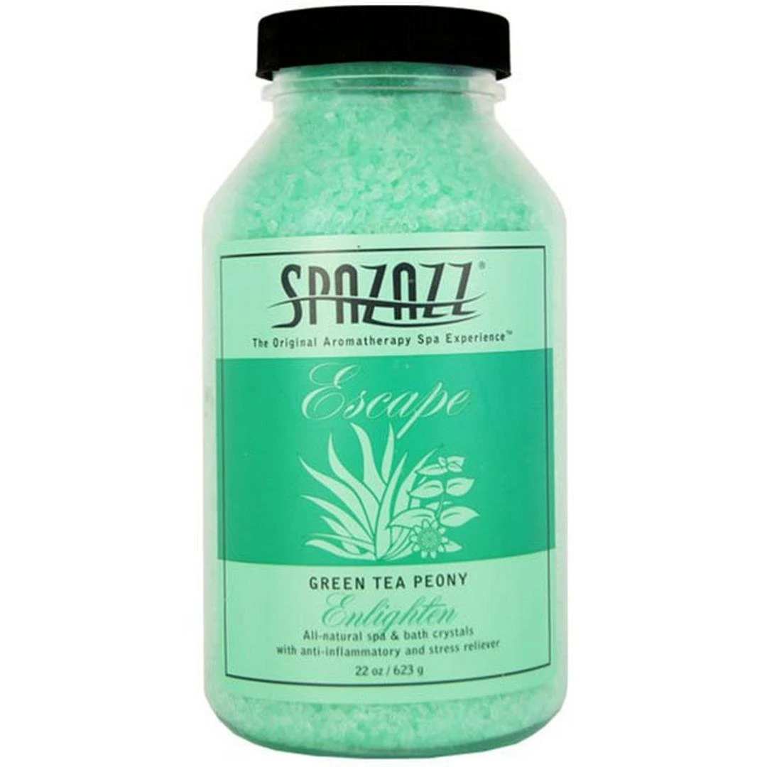 Spazazz LLC - Escape Crystals - Green Tea Peony (Enlighten) 1 Spazazz LLC - Escape Crystals - Green Tea Peony (Enlighten)