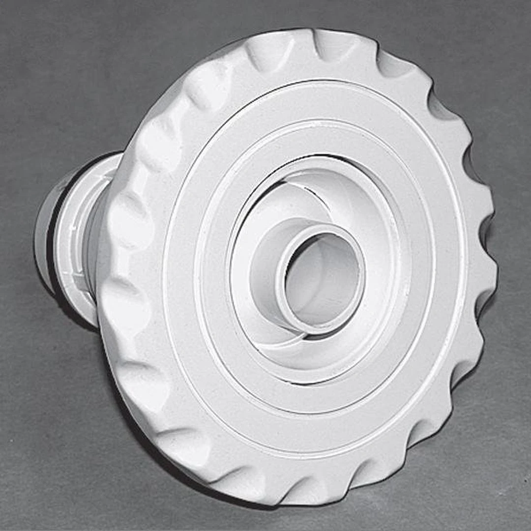 Waterway - Poly Gunite Deluxe Series Directional Large Face Scalloped Spa Jet Internal 1 Waterway - Poly Gunite Deluxe Series Directional Large Face Scalloped Spa Jet Internal