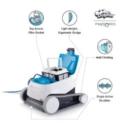 Dolphin - Proteus DX3 Robotic Pool Cleaner 11 Dolphin - Proteus DX3 Robotic Pool Cleaner -Aqua Bliss Supply Proteus DX3 Robotic Pool Cleaner 2