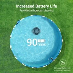 Aiper - Seagull 800B Cordless Above Ground Robotic Pool Cleaner -Aqua Bliss Supply Seagull 800B Cordless Above Ground Robotic Pool Cleaner 5