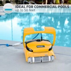 Front Page -Aqua Bliss Supply Wave 60 Commercial Robotic Pool Cleaner with Caddy 1