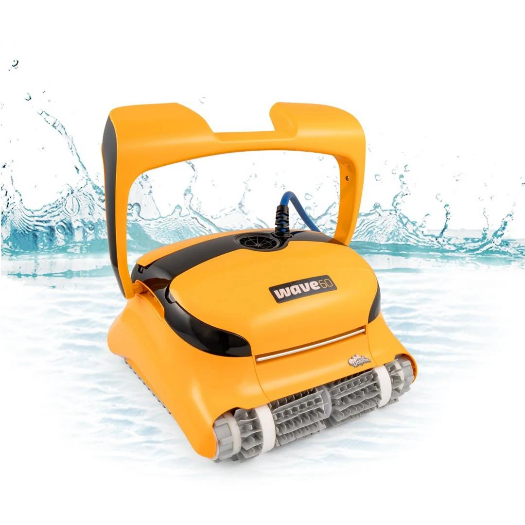 Dolphin - Wave 60 Commercial Robotic Pool Cleaner With Caddy 1 Dolphin - Wave 60 Commercial Robotic Pool Cleaner With Caddy